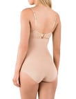 Ambra Powerlite High Waisted Brief, Rose Beige product photo View 02 S