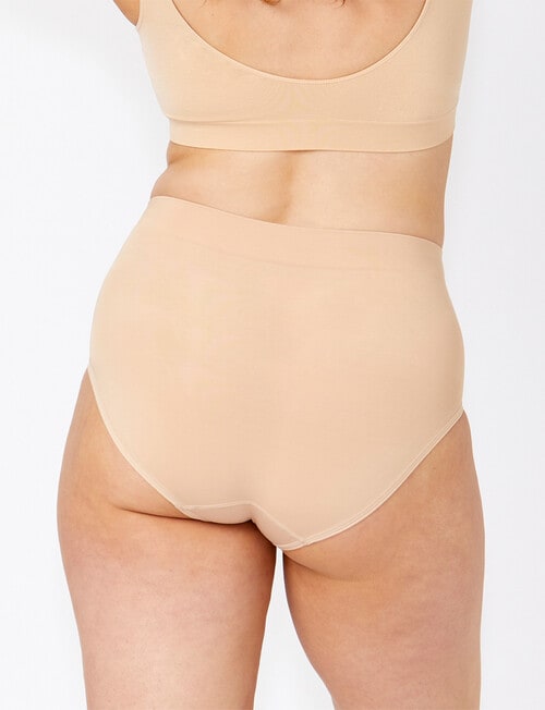 Ambra Powerlite Full Brief, Rose Beige product photo View 03 L