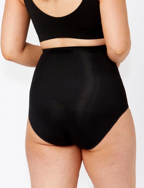 Ambra Powerlite High Waisted Brief, Black product photo View 03 L