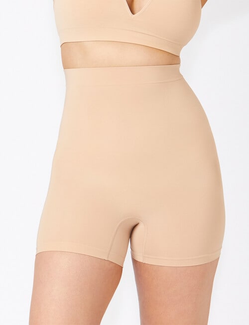 Ambra Powerlite High Waisted Short, Rose Beige product photo