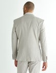 Laidlaw + Leeds Tailored Linen Blend Jacket, Sand product photo View 02 S