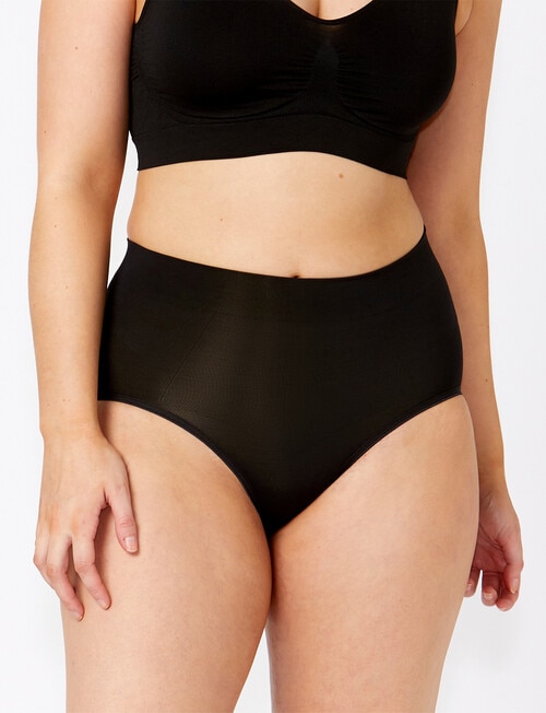 Ambra Powerlite Full Brief, Black product photo