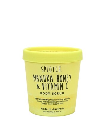 Splotch Manuka Honey & Vitamin C Body Scrub, 200g product photo