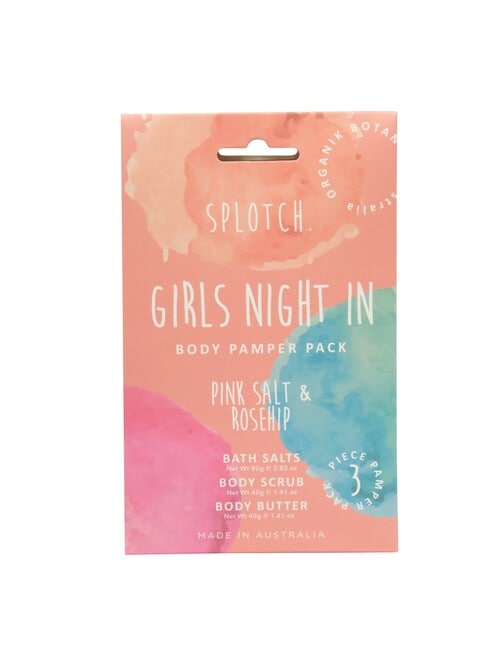 Splotch Girls Night in Body Pamper Pack product photo View 02 L