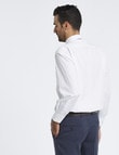 Van Heusen Long-Sleeve Dobby Stripe Shirt, Classic Fit, White product photo View 02 S
