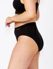Ambra Bondi Bare High-Cut Brief, Black product photo View 02 S