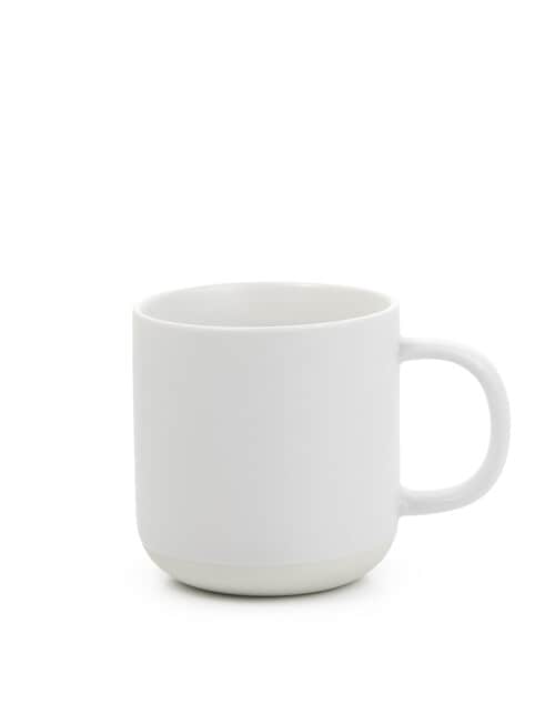 Momento Havanna Mug, White, Set of 4, 330ml product photo