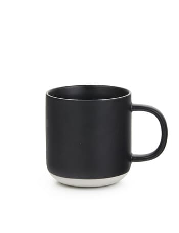 Momento Havanna Mug, Black, Set of 4, 330ml product photo