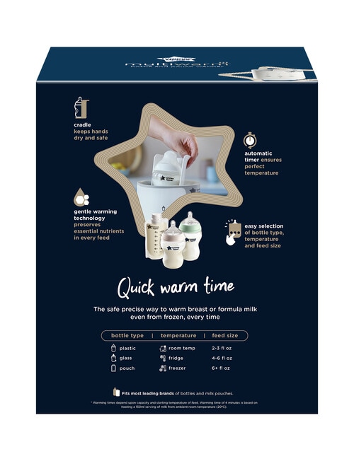 Tommee Tippee All-in-One Advanced Pouch & Bottle Warmer product photo View 03 L
