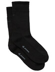 Jockey Woman Ultimate Merino Crew Sock, Black product photo View 02 S