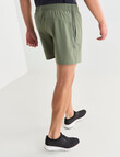 Gym Equipment Stretch Short, Khaki product photo View 02 S