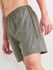 Gym Equipment Stretch Short, Khaki product photo View 04 S