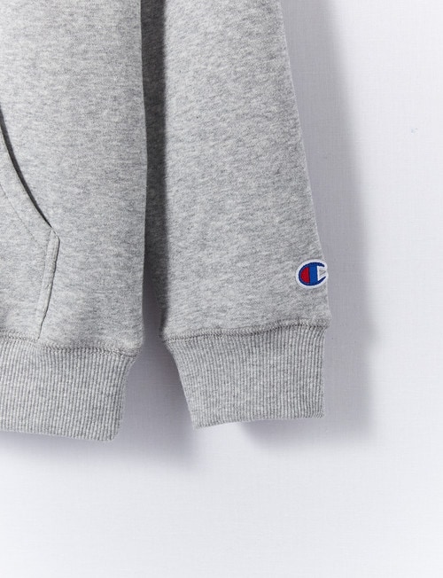 Champion Script Hoodie, Oxford Heather product photo View 03 L