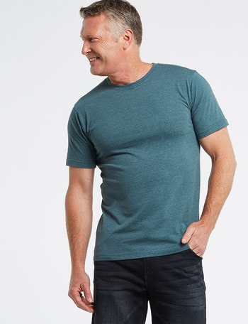 Chisel Ultimate Crew Tee, Teal Marle product photo