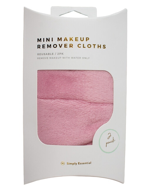 Simply Essential Mini Reuseable Makeup Remover Cloths 2-pack product photo View 04 L