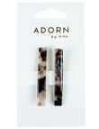 Adorn by Mae Alligator Clips Tort 6cm, 2-pack product photo