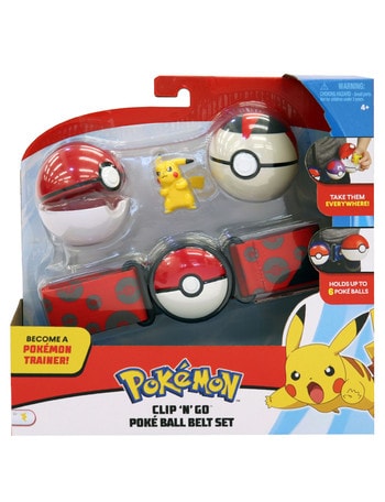 Pokemon Clip N Go Ball Belt - Assorted product photo