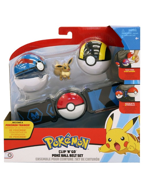 Pokemon Clip N Go Ball Belt - Assorted product photo View 02 L