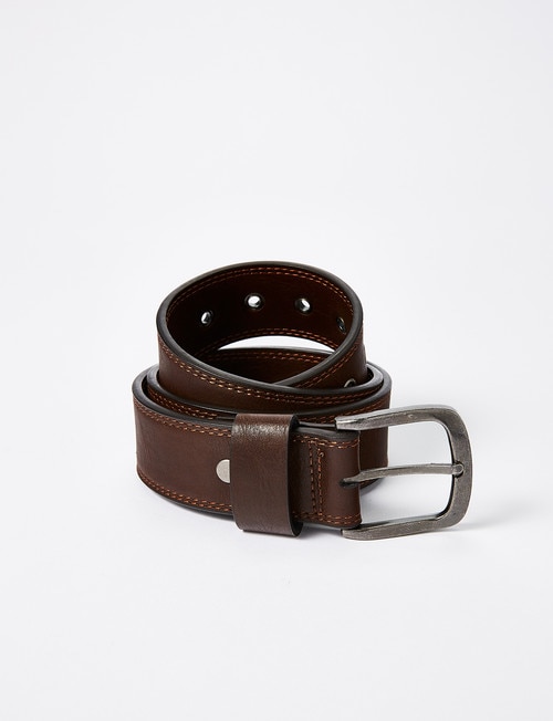 Chisel Heavy Duty Work Belt, Brown product photo