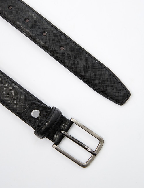 Laidlaw + Leeds Sovrano 30mm Belt, Black product photo View 03 L