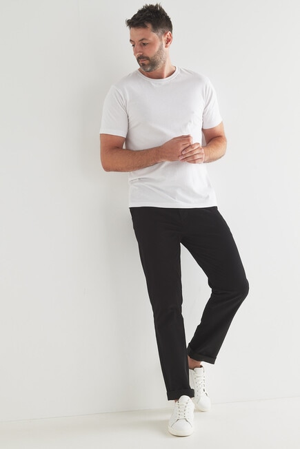 Chisel Classic Chino Pant, Black product photo View 03 L