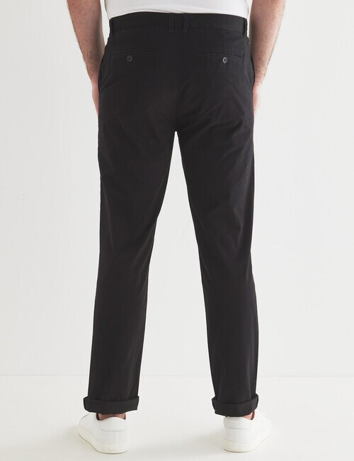 Chisel Classic Chino Pant, Black - Casual Pants