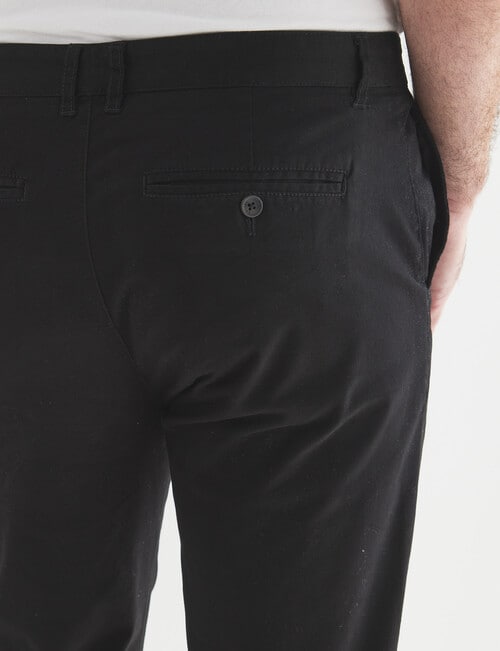 Chisel Classic Chino Pant, Black - Casual Pants
