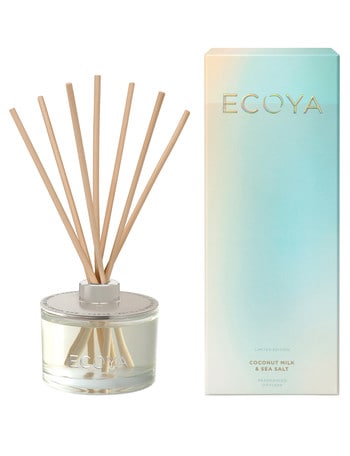 Ecoya Reed Diffuser, Coconut Milk & Sea Salt product photo