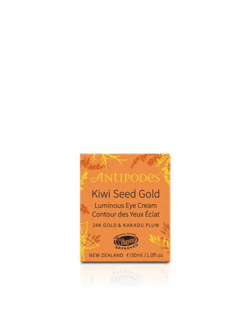 Antipodes Kiwi Seed Gold Luminous Eye Cream, 30ml product photo View 03 L