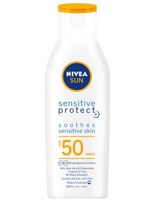 Nivea Sun Sensitive Lotion SPF50 200ml product photo