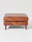 LUCA Furniture Hendrix Leather Ottoman product photo View 02 S