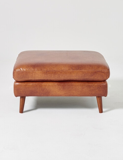 LUCA Furniture Hendrix Leather Ottoman product photo View 02 L