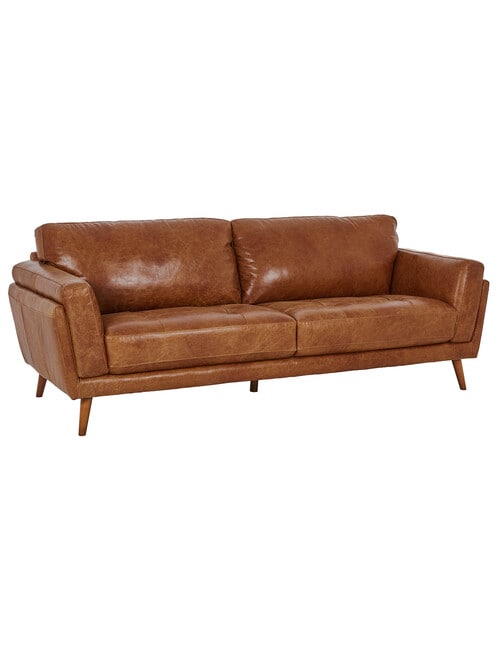 LUCA Hendrix II Leather 3 Seater Sofa product photo View 02 L