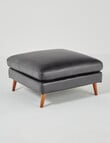 LUCA Furniture Hendrix Leather Ottoman product photo
