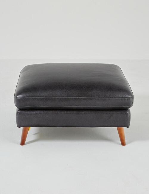 LUCA Furniture Hendrix Leather Ottoman product photo View 02 L