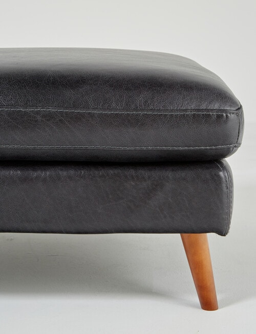 LUCA Furniture Hendrix Leather Ottoman product photo View 03 L