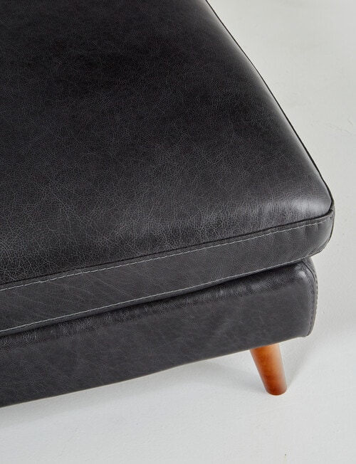 LUCA Furniture Hendrix Leather Ottoman product photo View 04 L