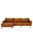 LUCA Furniture Hendrix Leather 2.5 Seater with Left Hand Chaise product photo