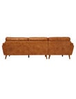 LUCA Furniture Hendrix Leather 2.5 Seater with Left Hand Chaise product photo View 03 S