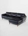 LUCA Furniture Hendrix Leather 2.5 Seater with Right Hand Chaise product photo