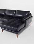 LUCA Furniture Hendrix Leather 2.5 Seater with Right Hand Chaise product photo View 03 S