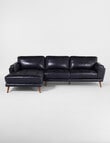 LUCA Hendrix II Leather 2.5 Seater with Left Hand Chaise product photo View 02 S