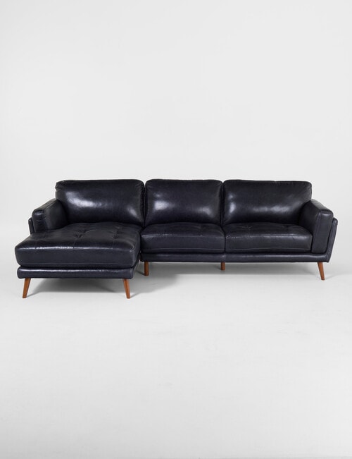LUCA Hendrix II Leather 2.5 Seater with Left Hand Chaise product photo View 02 L