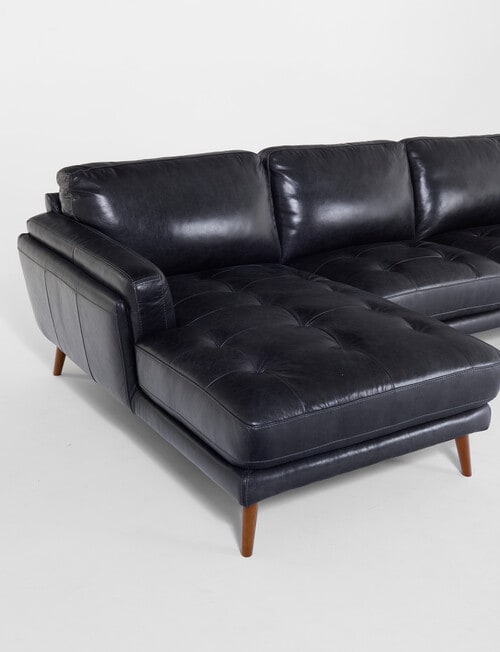 LUCA Hendrix II Leather 2.5 Seater with Left Hand Chaise product photo View 03 L