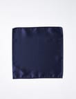 Laidlaw + Leeds Pocket Square, Navy product photo View 02 S