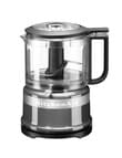 KitchenAid 3.5 Cup Mini Food Chopper, 5KFC3516, Contour Silver product photo