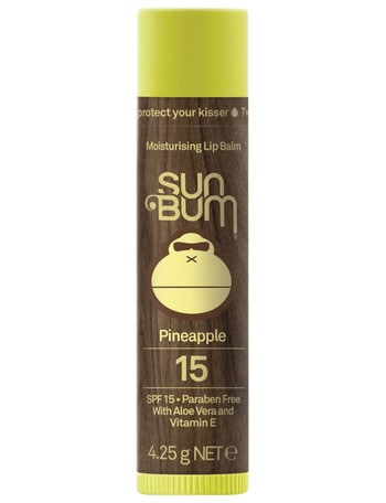 Sun Bum Lip Balm SPF15 Pineapple, 4.25g product photo