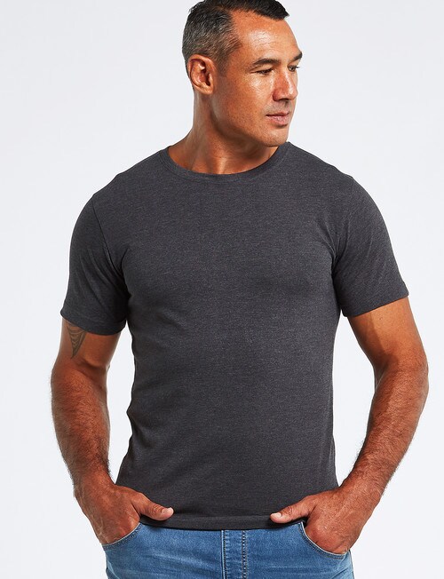 Chisel Ultimate Crew Tee, Charcoal Marle product photo