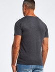 Chisel Ultimate Crew Tee, Charcoal Marle product photo View 02 S