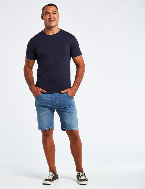 Chisel Ultimate Crew Tee, Navy product photo View 03 L